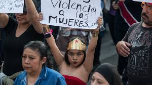 PROTESTAS MUJERES