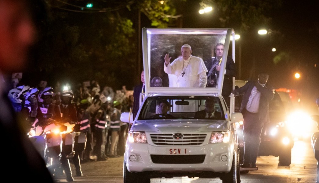 Papa argentino viaja a mozambique