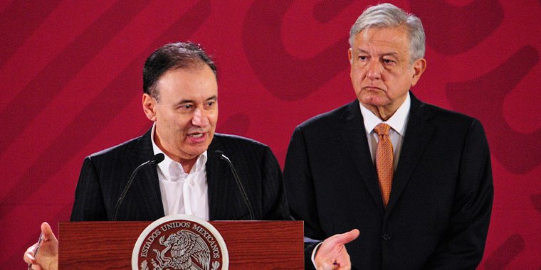 Alfonso Durazo y amlo