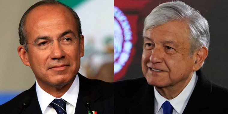 amlo y calderón