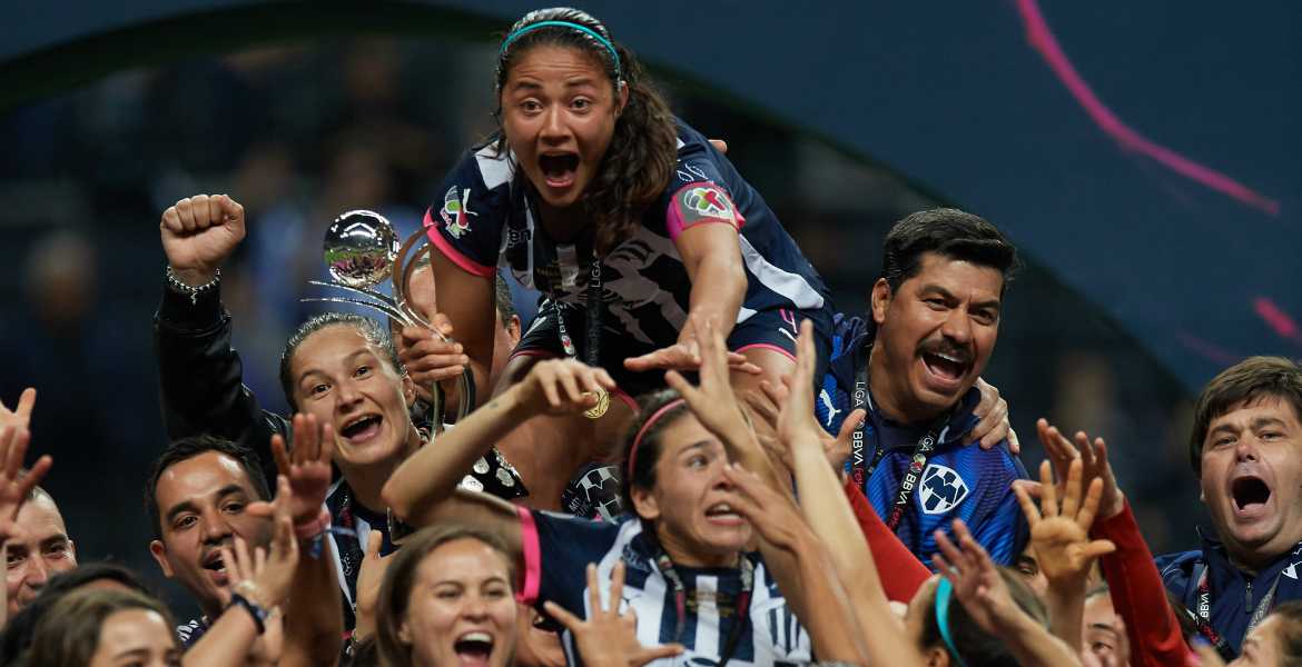 Rayadas vencen a Tigres y se coronan campeonas de Liga MX Femenil
