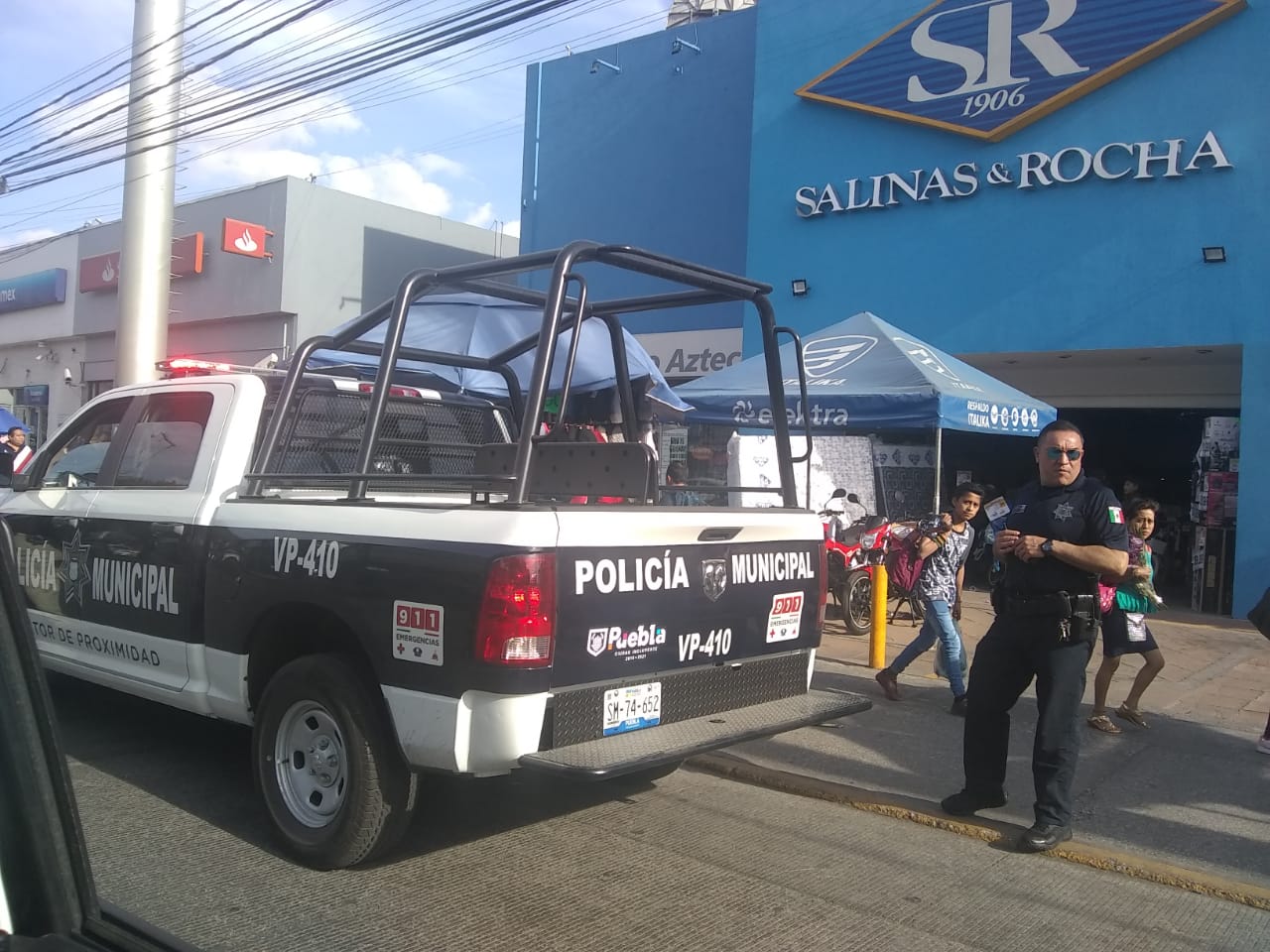 policía de Puebla