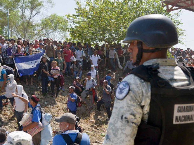 Defiende López Obrador actuación de la Guardia Nacional con migrantes