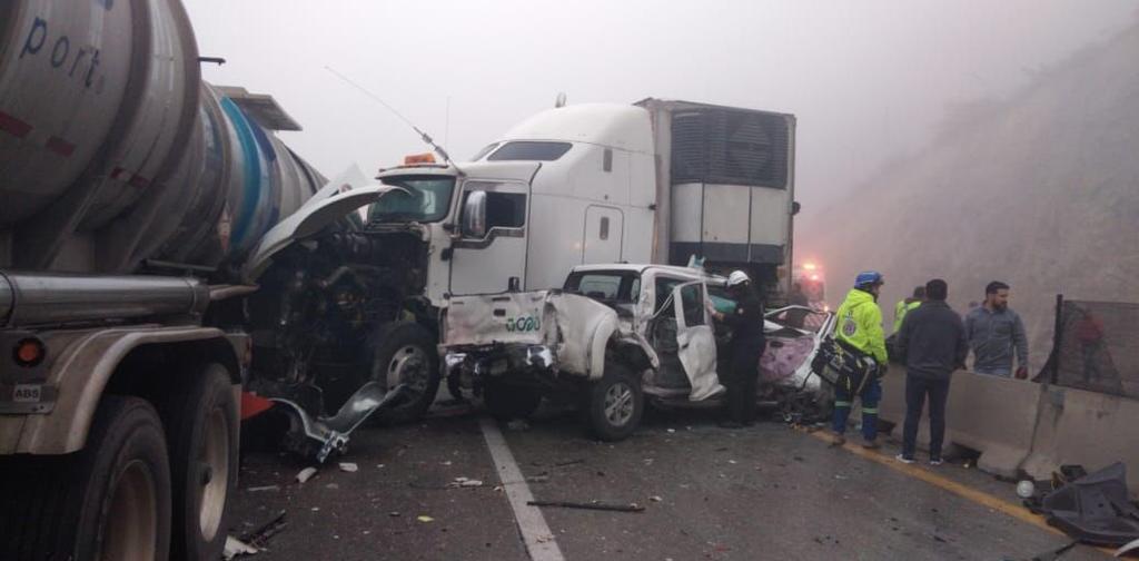 accidente en autopista en méxico