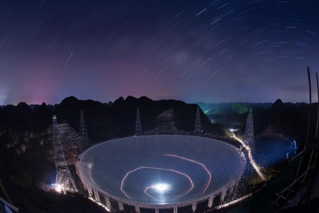 radio telescopio en china