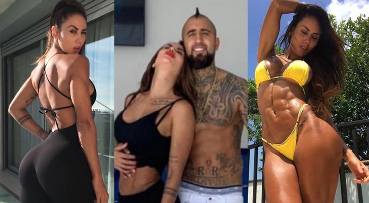 Arturo Vidal y su novia