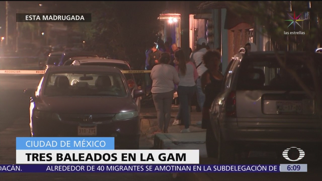 Balean a tres personas en la alcaldía Gustavo A. Madero, en CDMX