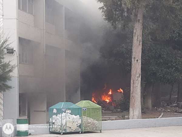 explosión en Fes Zaragoza